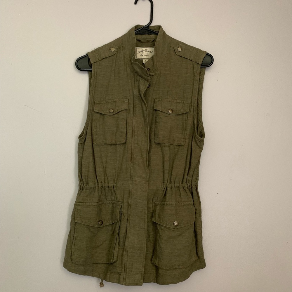 Army green vest
